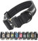 TSPRO Premium Hundehalsband mit Patch Dickes Verstellbares Taktisches Hundehalsband Schwere Ausführung Schnellverschluss Metallschnalle für Mittelgroße bis Große Hunde (Schwarz M)