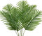 Briful Künstliche Palmwedel Kunstpflanze Palme Textilpalmwedel Set mit 6 Stück Länge ca. 37 cm