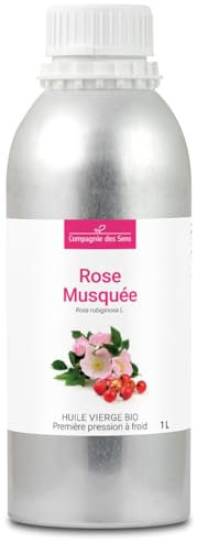 Rose Musquée du Chili - Huile Végétale Vierge BIO - Flacon en verre