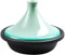 GLP Marmite à tajine en fonte émaillée avec couvercle pour différents styles de cuisson et réglages de température, multicolore, bleu (couleur : bleu)