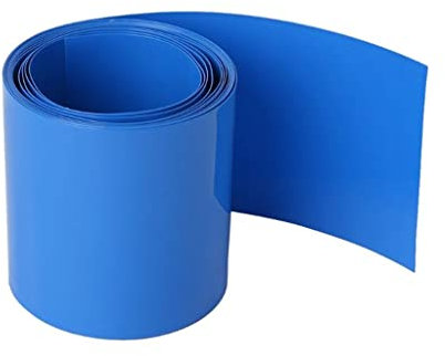 MYCZLQL 18650 Lithium Battery Heat Shrink Tube, Li-ion Wrap Cover Skin PVC Shrinkable Tubing Film Sleeves Insulation Sheath (Color : 2M, Size : Wide 280mm)