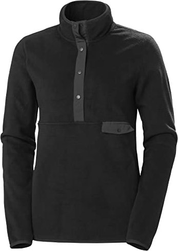 Damen Helly Hansen W Maridalen Fleece, Schwarz, L