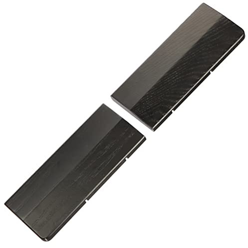 Faluber Handballenauflage aus Holz, mechanische Gaming-Tastatur, ergonomische Handballenauflage (Schwarz, Mini-Kombination)