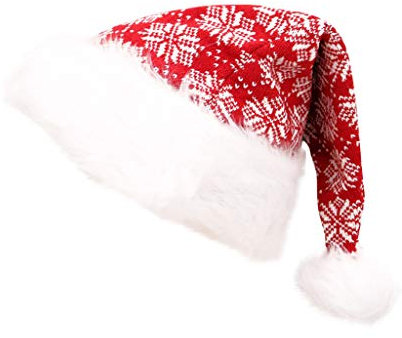 Zhiyao Weihnachten Mütze Herren Damen Weihnachts Winter Mütze Mütze Beanie Warm Weich Strickmütze Knit Hat Kappe Skul Cap Weihnachten Geschenk für Frauen Männer