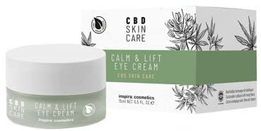 Inspira Cosmetics - CBD SKINCARE Calm & Lift Eye Cream straffende & beruhigende Augencreme, 15ml