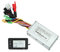 SPYMINNPOO Elektrofahrrad Controller Kit, 24V 36V 48V 250W 350W 17A DREI Modus Sinuswellen Controller Motor Brushless Controller Kit mit LCD Display für Elektrofahrräder