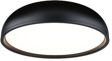 Paulmann 71084 LED Deckenleuchte Selection Bathroom Oka IP44 White Switch 950lm 230V 24W Schwarz matt Badleuchte Badleuchte