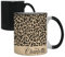 Personalised Cheetah Print Mug Custom Name, Leopard Print, Animal Print, Colour Changing, Magic Cup/Mug.