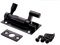 Black Door Bolts Naked Door Bolts 75mm Door Latch with Screws Tower Bolt Locks for Bedroom Bathroom Toilet Shed Gate Cupboards and Cabinets Pack of 1.
