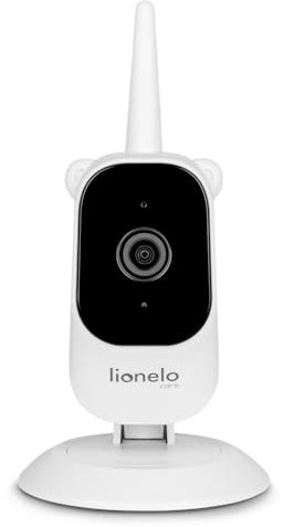 Lionelo Babyline 3.2 Camera, Kamera Full HD für Babyphone, 1920x1080 px, Reichweite 50m / 350m Nachtmodus 7m, Zwei-Wege-Kommunikation, Kopplung von bis zu 4 Kameras, 3-facher Zoom