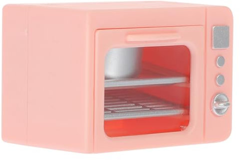 UPKOCH Horno De Muñecas Accesorio De Cocina Miniatura Juguete Educativo para Desarrollo Manual y Creatividad Decoración De Casa De Muñecas Material Seguro y Duradero