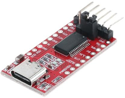 AZDelivery 1x USB-C zu TTL Serial Adapter für 3,3V und 5V kompatibel mit FT232RL kompatibel mit Arduino inklusive E-Book!