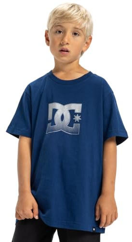 Dcshoes Short-Sleeved T-Shirt DC Star Reflective SS Boy's Blue 12/M