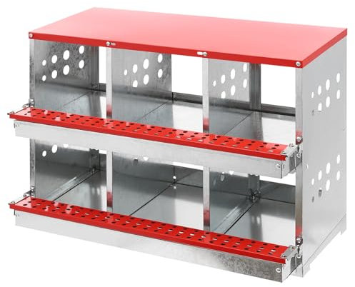 Hühnerhaus, Geflügelstall Hühnerstall mit Eiablage und Legenest Hühnervoliere