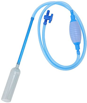 Reliant Jazzy Aquarium Gravel Vacuum Siphon | Changeur d'eau Manuel du Poisson à Poisson/Lave-Sable | Sécurisé et Non parfumé pour Le Maintien des déchets de Poisson/Croissance des Plantes