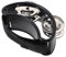 BAZEITFLOW Tambourin de Pied avec Grelots Métalliques Instrument de Percussion Compact Noir pour Musique Acoustique et Sessions Jam