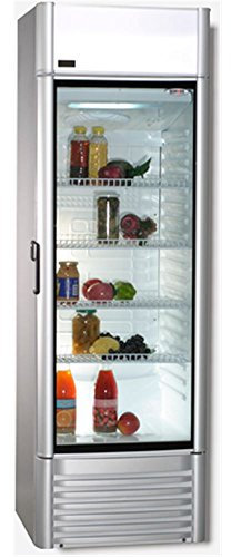 Rommer - Frigorifico 1Puerta Vitrina Frigorifica Rommer Xls280 Semiprofesional Ventilada, Temperaturas 0º-10º, Puerta De Cristal,