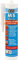GEB 892008 Mastic silicone pour joint sur tous supports sanitaires Cartouche 280 ml Noir