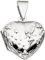 Jobo Damen-Medaillon Herz Fee aus 925 Sterling Silber