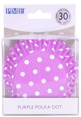 PME Baking Cases for Cupcakes, Purple