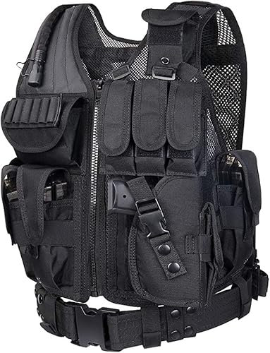 Hunting Explorer 600D Polyester militärische Ausrüstung Airsoft taktische Weste für militärische Kampftraining, CS, Paintballschießen und andere Airsoft-Kampfwesten.