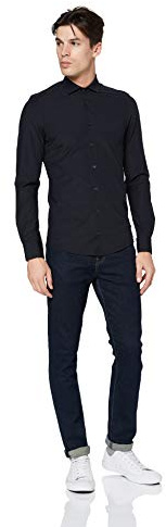 pure h. tico Herren 3387-21150 Pure- Functional Hemd Langarm Hemd
