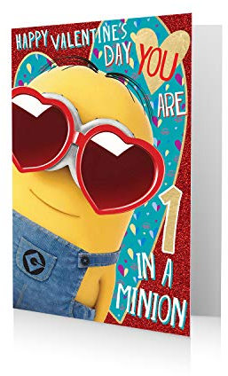 Danilo Promotions Valentinstagskarte Ich - Einfach unverbesserlich, You are 2.5 cm a Minion