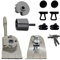 Markisenreparatur-Set für Fallarmmarkisen Größen. Personalisierbar. Mit Kurbel für Markisen, Befestigungsbügeln und Kappen (Weiss 60 MM)