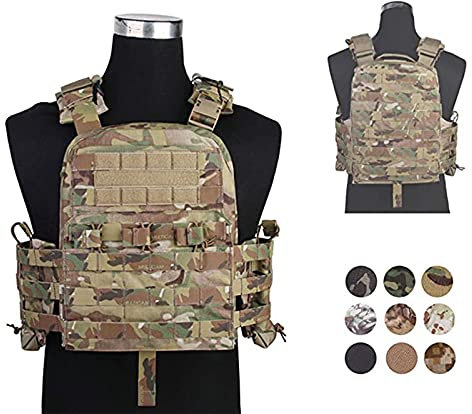 Emerson Combat Cherry Plate Carrier Navy Cage Plate Carrier Tactical Vest (Coyote Brown)