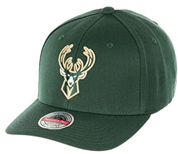 Mitchell & Ness NBA Team Ground 2.0 Stretch Snapback - Milwaukee Bucks