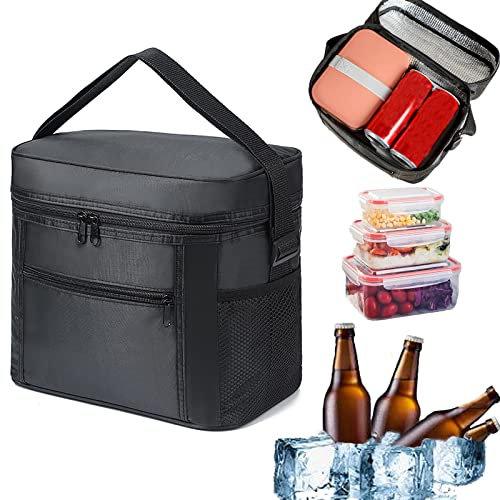 Kühltasche Klein Faltbar 10l,Isoliertasche Kühltasche,Thermotasche Faltbar Klein,Kühltasche Picknicktasche,Kleine kühltasche für unterwegs,für Lebensmitteltransport,Camping, Beach Auto Outdoor Reisen