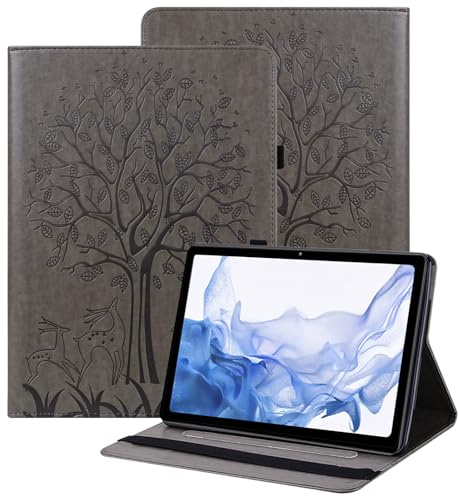 BOLELAW Hülle für iPad mini 5 / iPad mini 4. Gen 7.9 Zoll – Stoßfest PU Leder Folio Case mit Stifthalter, Kartenfächern & Standfunktion, Gray