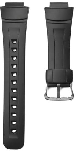 Timewheel Ersatz-Uhrenarmband kompatibel mit Casio G-2900 G2900 G-2900BT G-2900C G-2900F, Schwarz