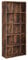 Panana Bücherregal, Holzregal mit 5 Fächern, Regale, Bücherschrank, Standregal Aufbewahrungsregal für Wohnzimmer, Büro, Arbeitszimmer 60 x 23,5 x 139 cm (Vintagebraun, 5 Fächer)