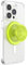 PopSockets Phone Grip for MagSafe with Kickstand, Magnetic Stand, Swappable Top, Secure Hold for iPhone MagSafe Cases, Phone & Tablet Grip - Chartreuly Translucent Glow in The Dark