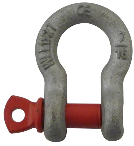 Manille lyre haute résistance acier galvanisé - CU 2T