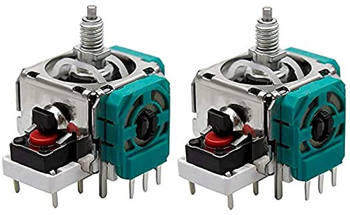 Cpolebev 2 StüCke Analog Joystick 3D Daumenstab für Elite Series 2 2Th Gen Controller