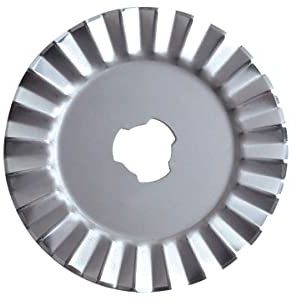 Fiskars Cuchilla Rotatoria de repuesto Ø45 mm, para corte Zigzag, 1003735