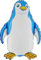 32 Zoll Blauer Pinguin Hat Folieballon (CS11) Gestaltet