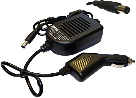 Power4Laptops DC Adapter Laptop Car Charger Compatible With Dell Inspiron N5110