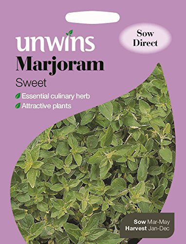 Unwins Pictorial Packet - Herb Marjoram Sweet - 200 Seeds