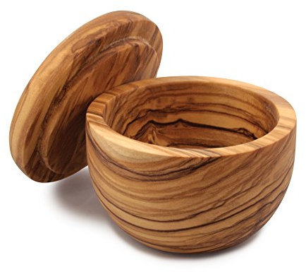 Swissmar OLBX03 Salt and Pepper Shaker Set, Olive Wood