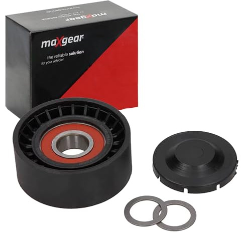 MAXGEAR 54-0650 Umlenk- / Führungsrolle Keilrippenriemen Umlenkrolle Keilrippenriemen 26mm Kunststoff 17mm 65mm