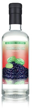 That Boutique-y Gin Company Cucamelon Gin, 70cl - 46% ABV Flavoured Gin with Citrus Notes for the Ultimate Gin Cocktails - Cucamelon Flavoured Gin Blended and Bottled in the UK