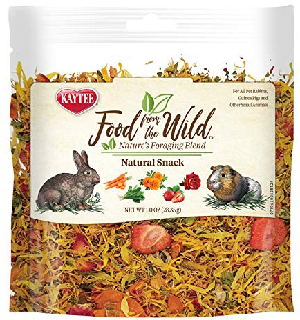 Kaytee Food from The Wild Natural Snack for Pet Rabbits, Guinea Pigs And Other Small Animals, 1 Ounce