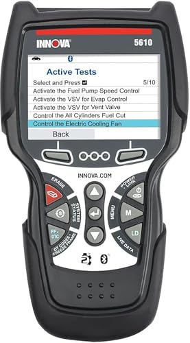 Innova 5610 OBD2 Bidirectional Scan Tool - Understand Your Vehicle, Pinpoint What's Wrong, and Complete Your Repairs with Less Headache, Updates Included, US-Based Technical Support