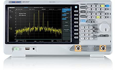 SIGLENT Serie SSA3000X analizzatore di spettro, 9 kHz-3,2 GHz Frequenza, <0,7 dB Precisione di ampiezza totale, 10,1 WVGA (1024 x 600) Monitor