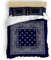 Bandana Bettwäsche 135x200, 110gsm Microfaser Bettbezug Set 2 Teilig - Weich & Angenehm & Atmungsaktiv, 1 Bettbezüge mit Reißverschluss + 1 Kissenbezug 80x80 cm