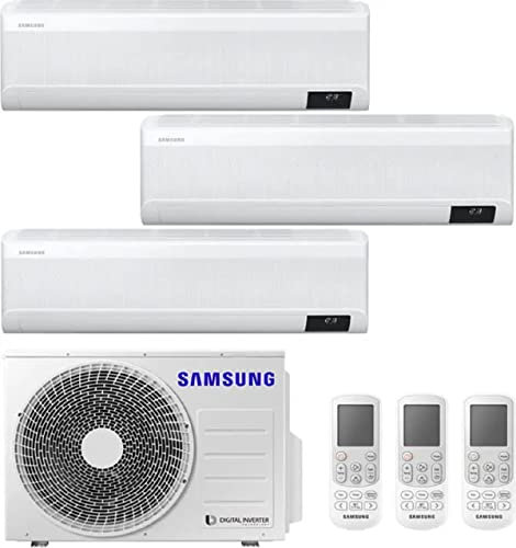 Climatizzatore Trial 7000 + 7000 + 12000 Btu A++/A+ Gas R32, Pompa di Calore - Windfree Avant