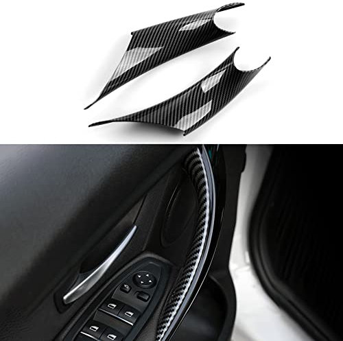 Auto Innentürgriff Aufkleber ABS Trim kompatibel mit BMW 3er 4er F30 F31 F34 3GT F32 F33 F36 Zubehör